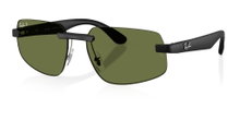 Ray-Ban sunglasses RB4475 (lens colour: Polarised S Green) black - 1 pair of glasses